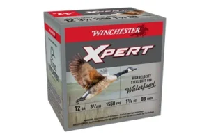 Winchester Ammunition Xpert HI-Velocity Steel, 12 Gauge, 3.5", #BB, 1 3/8 oz, Steel Shot, Lead Free, 25 Round Box WEX12LBB