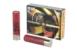 Federal Heavyweight TSS with Flightcontrol Flex, Lead Free, 12 Gauge, 3.5", #9 Shot, 2 1/4oz, 5 Round Box, California Certified Nonlead Ammunition PTSSX191F9