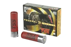 Federal Heavyweight TSS with Flightcontrol Flex, Lead Free, 12 Gauge 3", #7 Shot, 1 3/4oz, 5 Round Box, California Certified Nonlead Ammunition PTSSX193F7