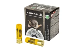 Federal Upland Steel, Lead Free, 20 Gauge 2.75", #6, 7/8 oz., Steel Shot, 25 Round Box, California Certified Nonlead Ammunition USH206