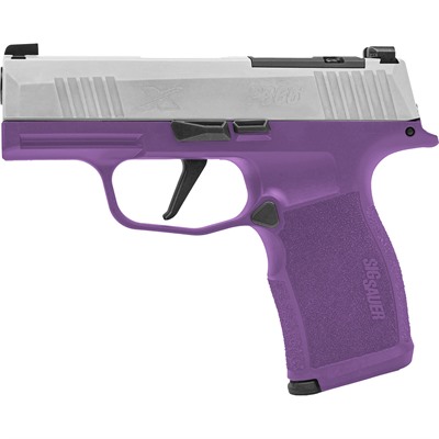 P365X MICRO-COMPCT 9MM LUGER 3.1''BBL (2)12RD MAG SS/PURPLE