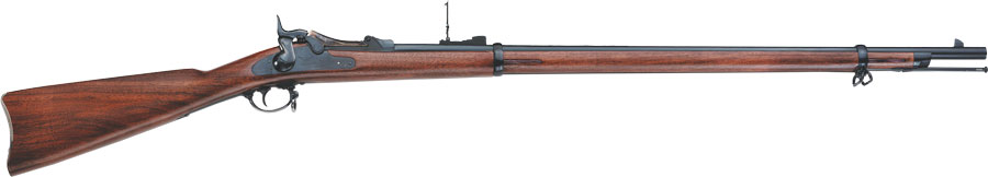 PEDERSOLI SPRINGFIELD TRAPDOOR - RIFLE 45-70 32" BLUED WALNUT