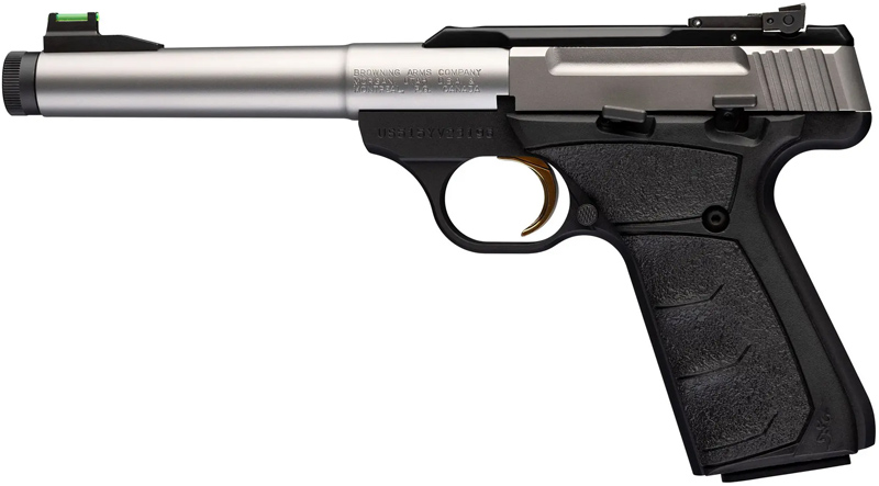 BROWNING BUCK MARK CAMPER UFX - 22LR 5.9" SS BLACK SR - Image 2