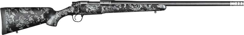 CHRISTENSEN RIDGELINE FFT !! - 22-250 S/S 20" CF BLACK W/GREY