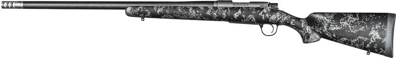 CHRISTENSEN RIDGELINE FFT !! - 22-250 S/S 20" CF BLACK W/GREY - Image 2
