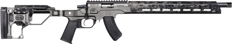 CHRISTENSEN MPR RIMFRE 22LR - 16" CF/CHASSIS TUNGST ADJ FLDG