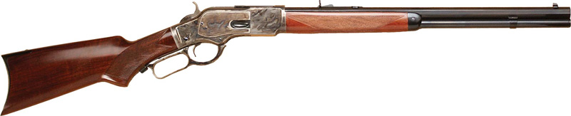 CIMARRON 1873 DELUXE 32-20 - 20" OCT. CC/BLUED PISTOL GRIP