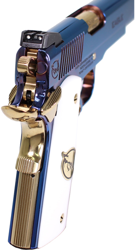 IVER JOHNSON EAGLE ULTRAMARINE - 1911 45ACP 8RD ULTRAMARINE - Image 3
