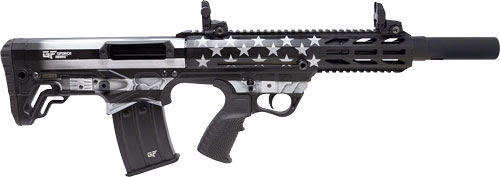 GFORCE ARMS GFY1 AR-12 12GA 3" - 18.5" 5RD GREYSCALE US FLAG