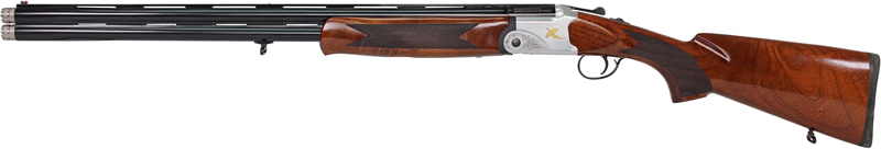 IVER JOHNSON 600LW O/U 12GA 3" - 28"VR SILVER BLACK WALNUT - Image 2