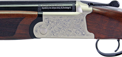 IVER JOHNSON 600LW O/U 28GA - 28"VR SILVER BLACK WALNUT - Image 2