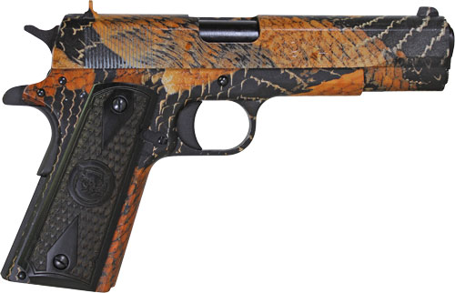 IVER JOHNSON 1911A1 BOA - 45ACP 5" FS 8RD SNAKESKIN