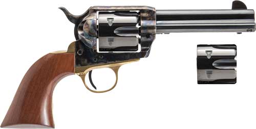 CIMARRON PISTOLERO 45LC/45ACP - 4.75" W/DUAL CYLINDER CC/BL/BR