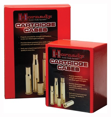 HORNADY UNPRIMED CASES 454 - CASULL 100 PACK 5PK/CS
