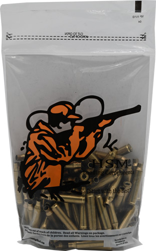 HSM BRASS 223 REMINGTON ONCE - FIRED UNPRIMED 100 PACK