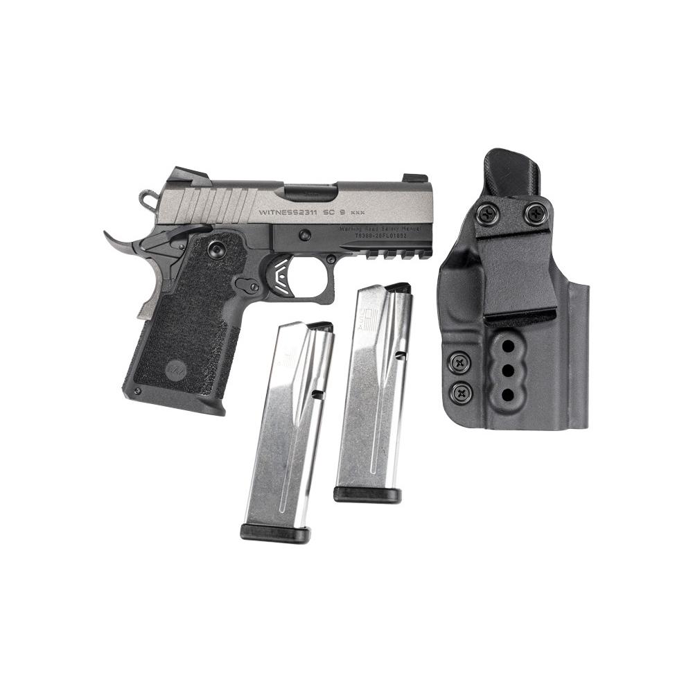 EAA Witness Limited Run 2311 SC9XXX Handgun 9mm Luger 16rd Magazines(2) 3.4" Barrel 2-Tone Finish w/CB Holster
