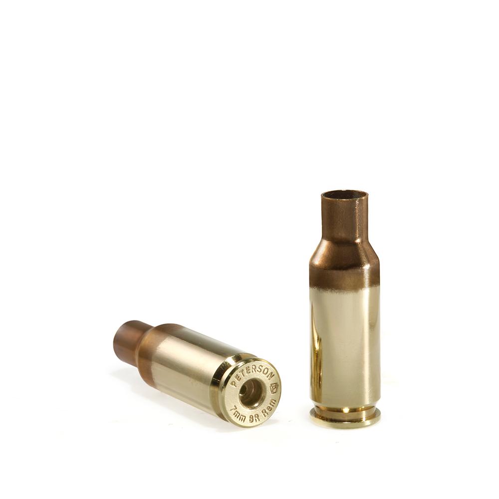 Peterson Unprimed Rifle Brass 7mm BR - 50/ct