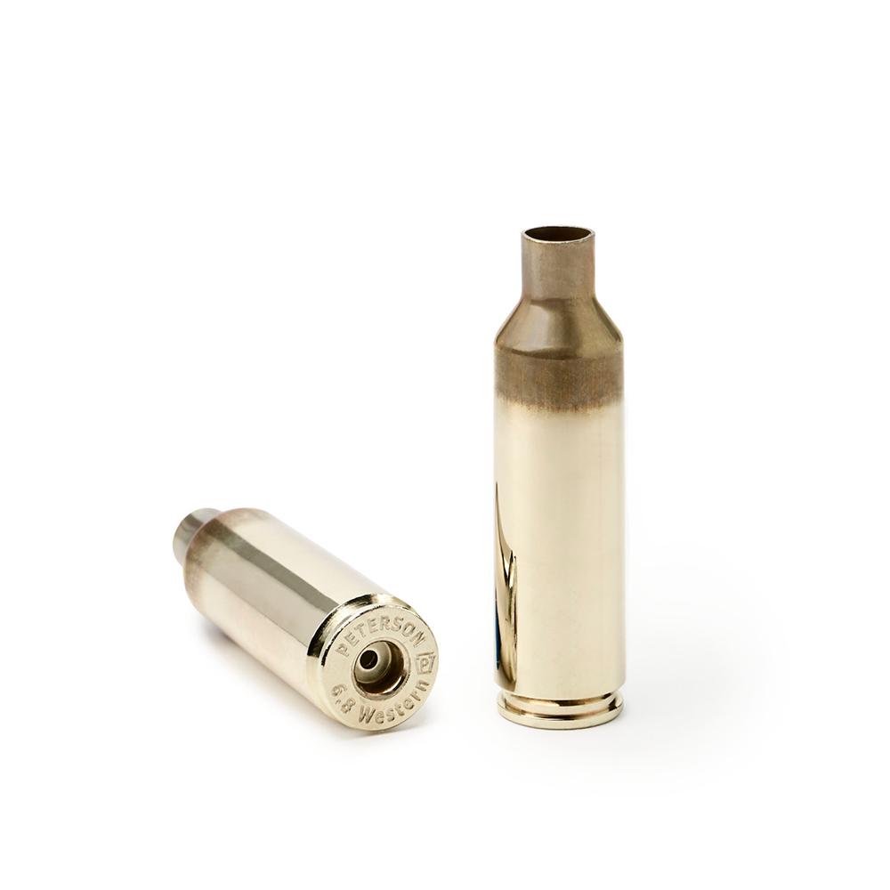 Peterson Unprimed Rifle Brass 6.8 Western - 50/ct