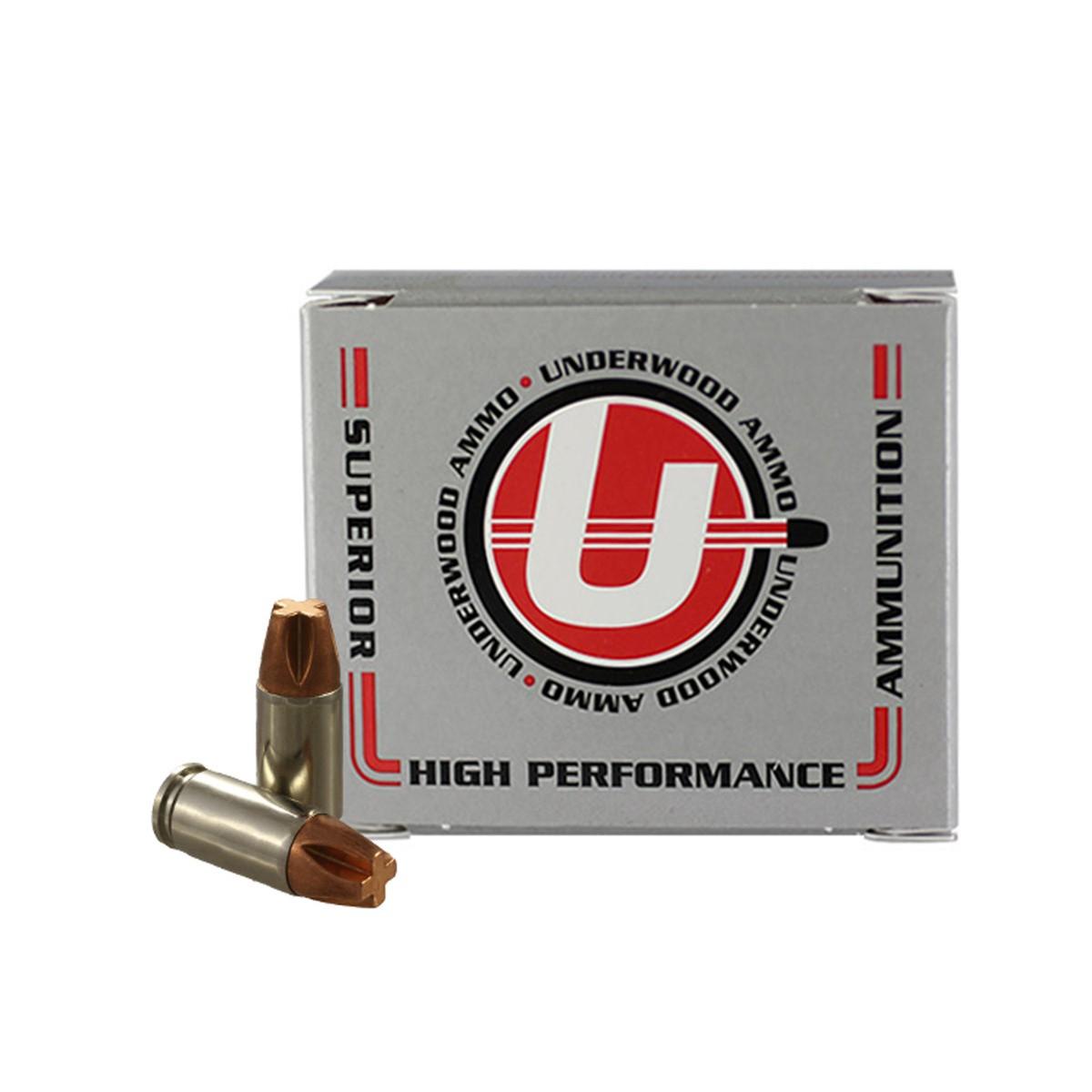 Underwood Ammo Xtreme Penetrator Handgun Ammunition 9mm Luger 115 gr Solid 1150 fps 20/ct