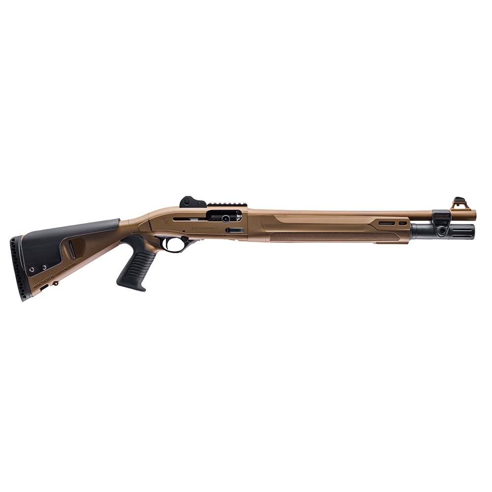Beretta 1301 Tactical Mod 2 FDE Shotgun 12 ga 3" Chamber 7rd Magazine 18.5" Barrel Black with Pistol Grip