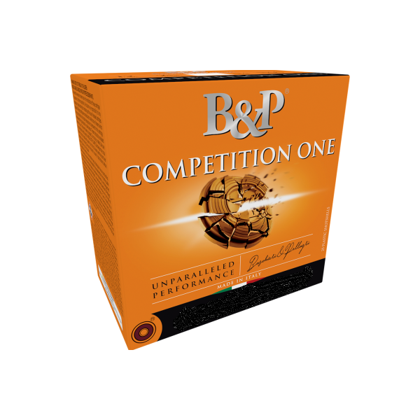 B&P Competition One Shotshells - 12 ga 2-3/4 In 7/8 oz. #8 1160 fps 25/ct