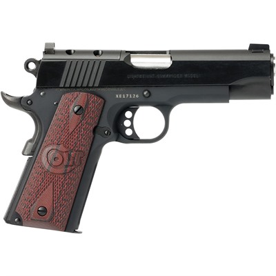 LIGHTWT COMMANDER 9MM LUGER 4.25''BBL OR (1)8RD BLUED/WOOD